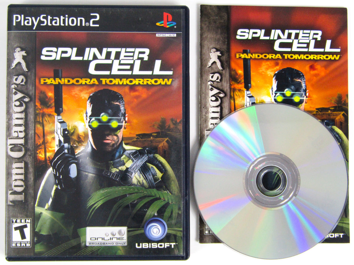 Tom Clancy's Splinter Cell Pandora Tomorrow - PS2 - Super Retro - Playstation  2