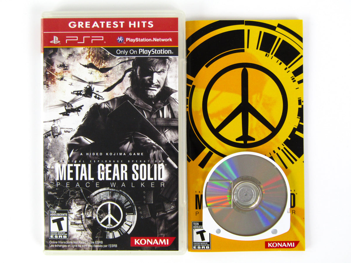 Metal Gear Solid: Peace Walker [Greatest Hits] (Playstation Portable / –  RetroMTL