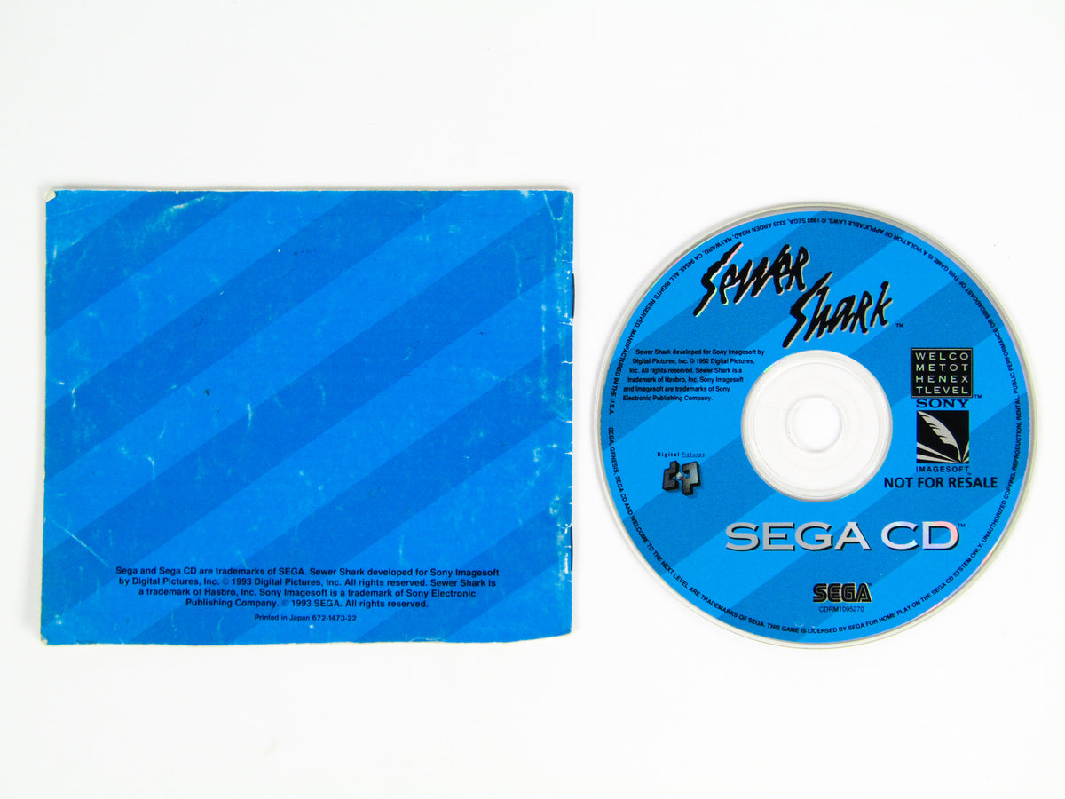 Sewer Shark [Not For Resale] (Sega CD) – RetroMTL