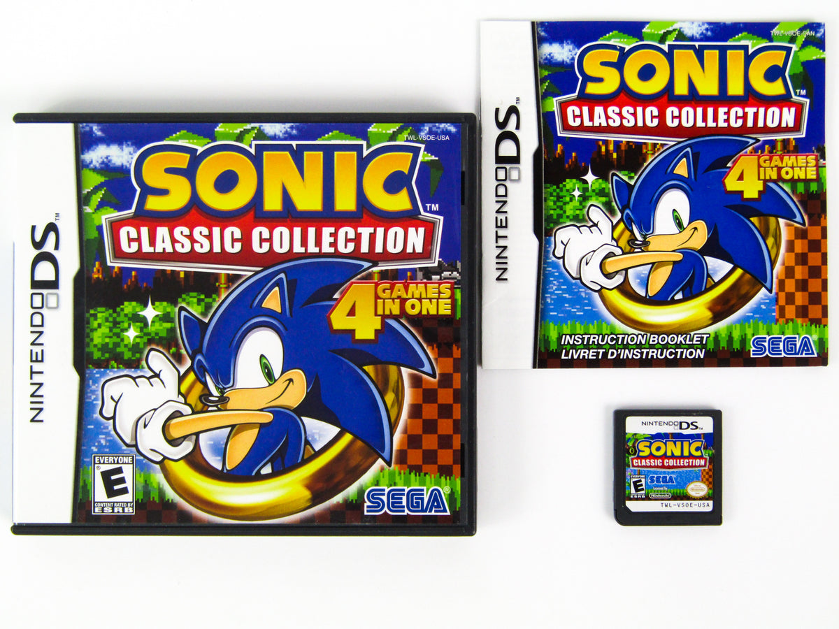 Sonic Classic Collection Nintendo DS Video Game Complete -  Sweden