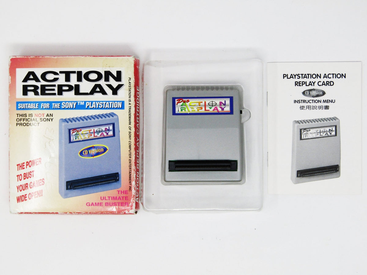 Action Replay triche Cartouche pour le PS1 PlayStation One BOXED