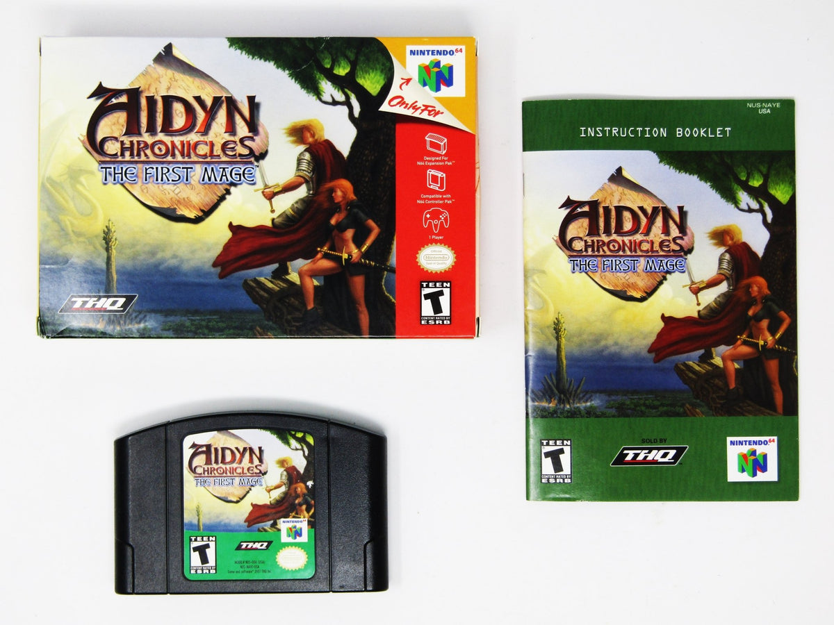 Aidyn Chronicles (Nintendo 64 / N64) – RetroMTL