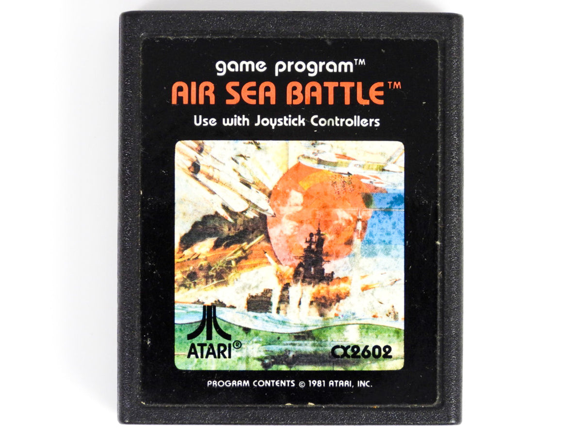 Air Sea Battle Picture Label Atari 2600 Retromtl