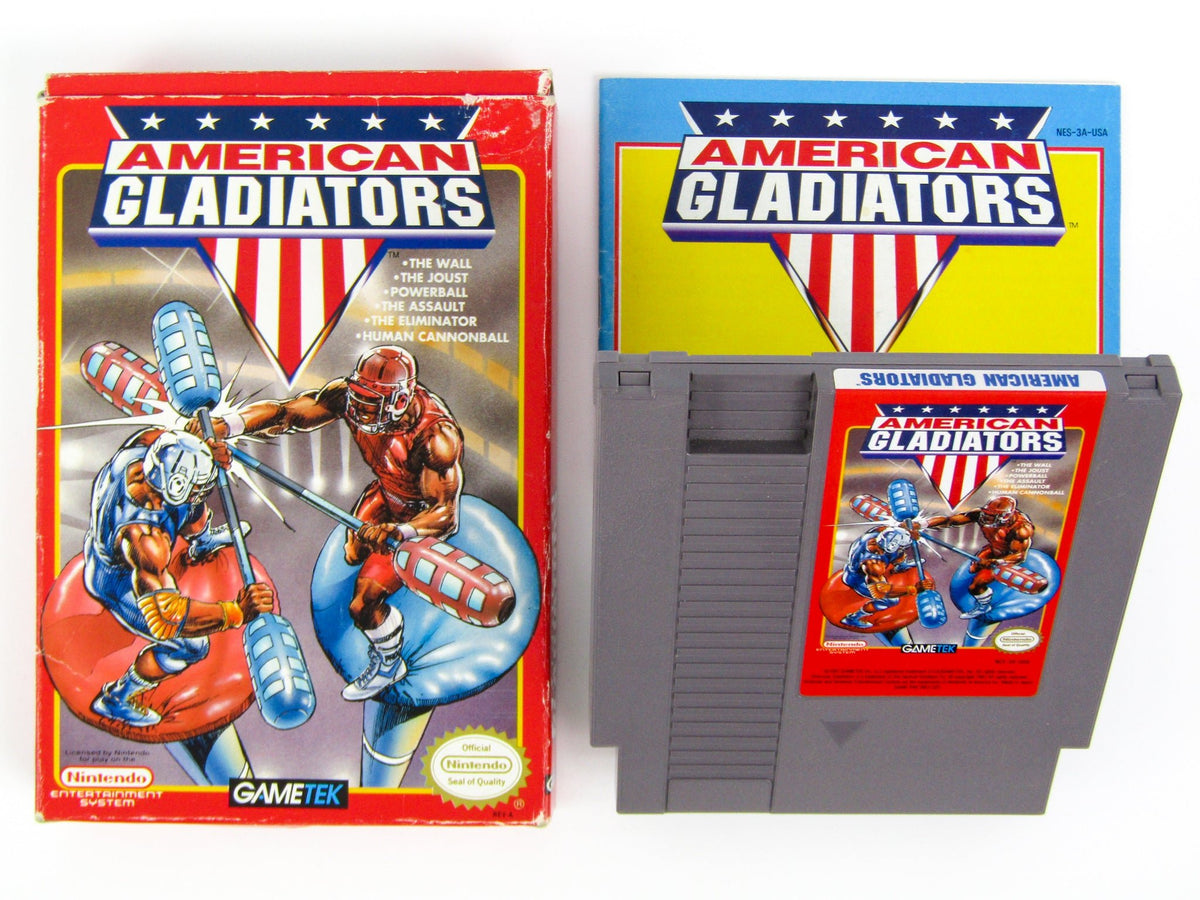 American hot sale gladiators nes