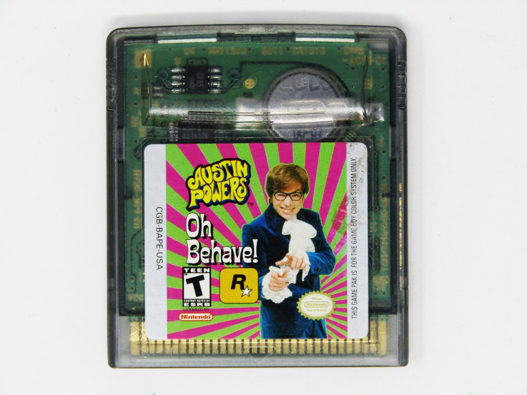 Austin Powers Oh Behave (Nintendo Game Boy Color GBC)