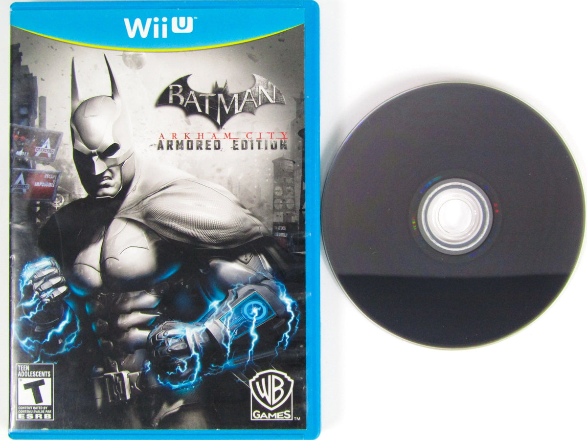 Seminovo - Batman Arkham City: Armored Edition - Nintendo Wii U - Shark  Power Games - Um Mar de Diversão
