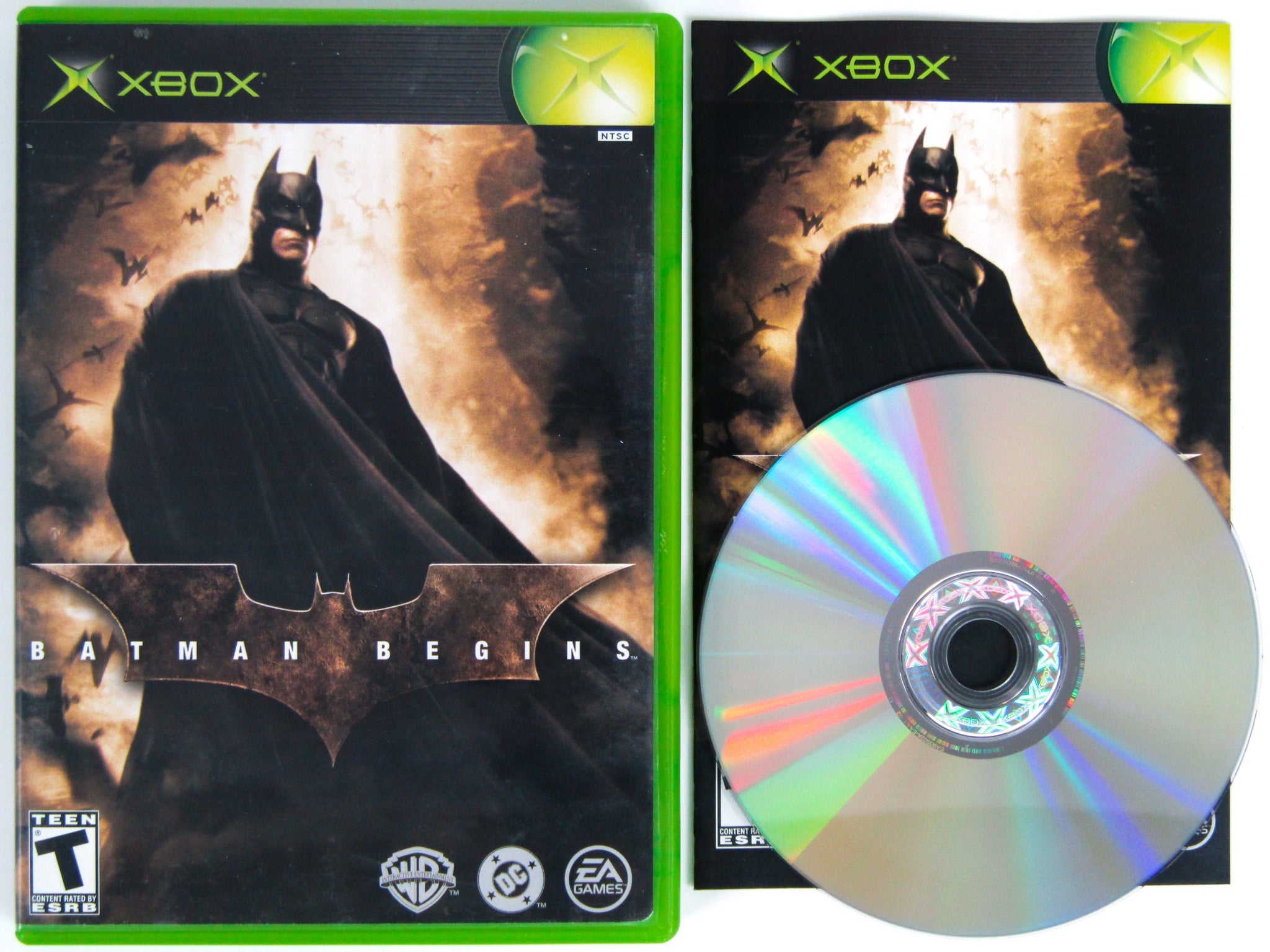 BATMAN BEGINS - CGC GRADED 9.6 A+! NEW & Factory Sealed! (XBOX BATMAN BEGINS - CGC GRADED 9.6 A+! NEW & Factory Sealed! (XBOX