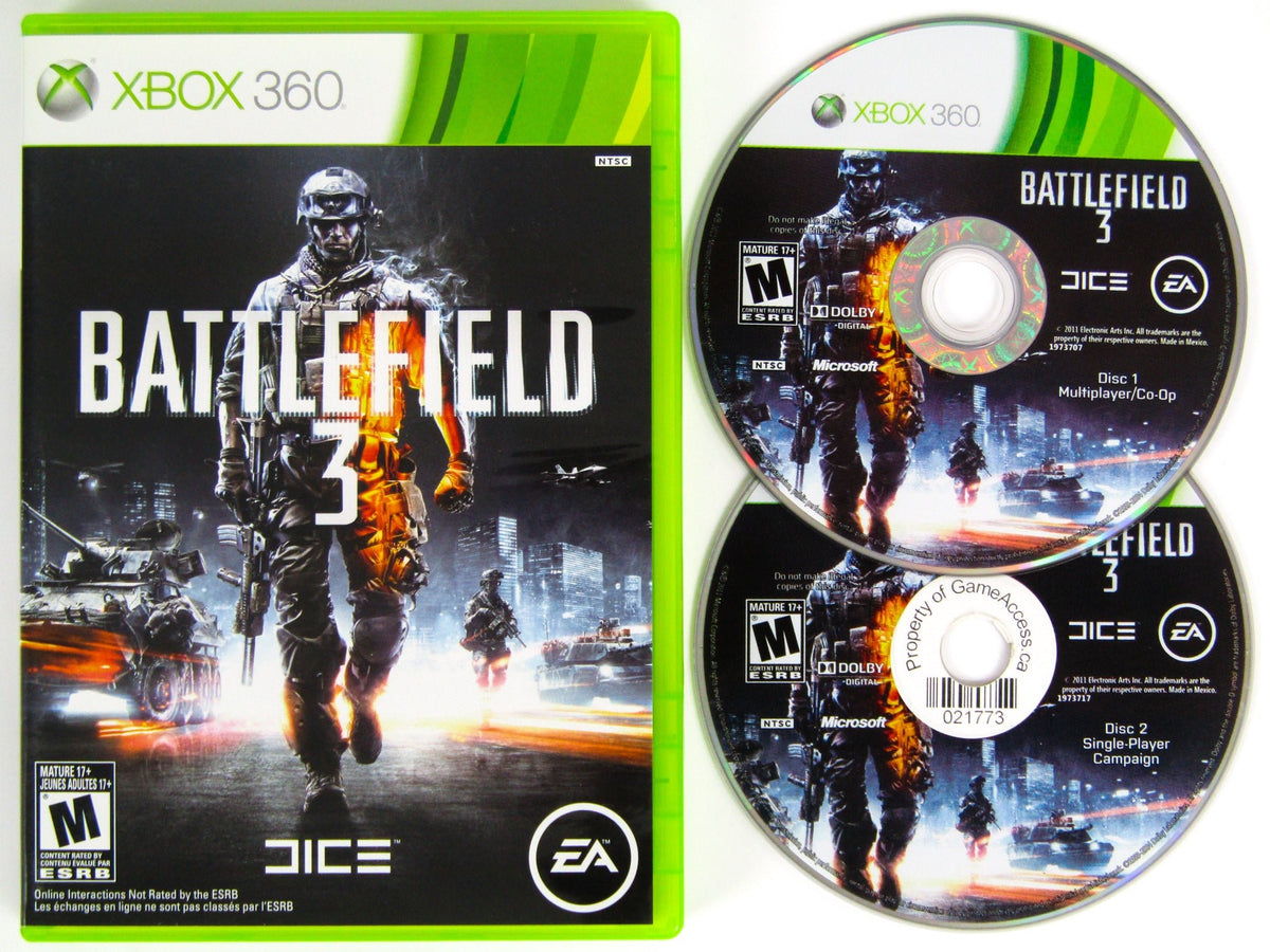 Jogo Battlefield 3 - Xbox 360 ( Usado ) - Loja Cyber Z