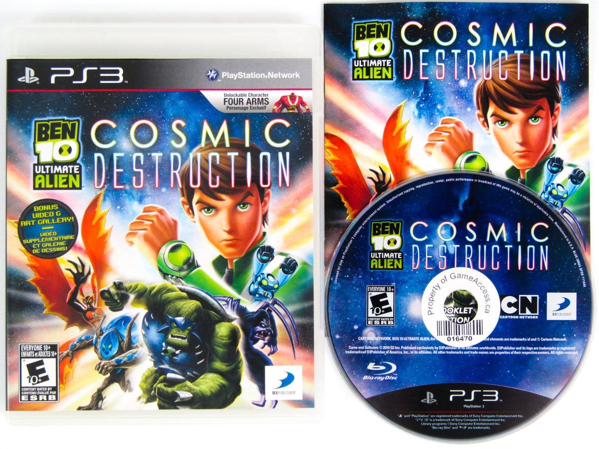 Ben 10: Ultimate Alien Cosmic Destruction (Playstation 3 / PS3