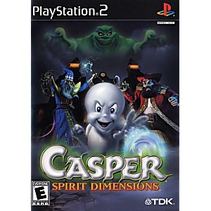 Jeu Casper Spirit Dimensions Complet Pour PlayStation 2 - Version Française, En Bon état (boîtier + Disque)