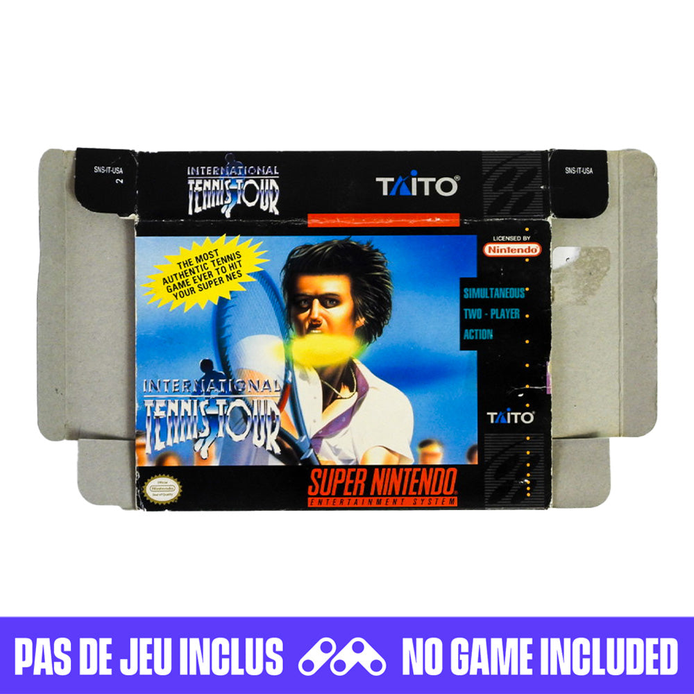 International Tennis Tour [Box] (Super Nintendo / SNES)