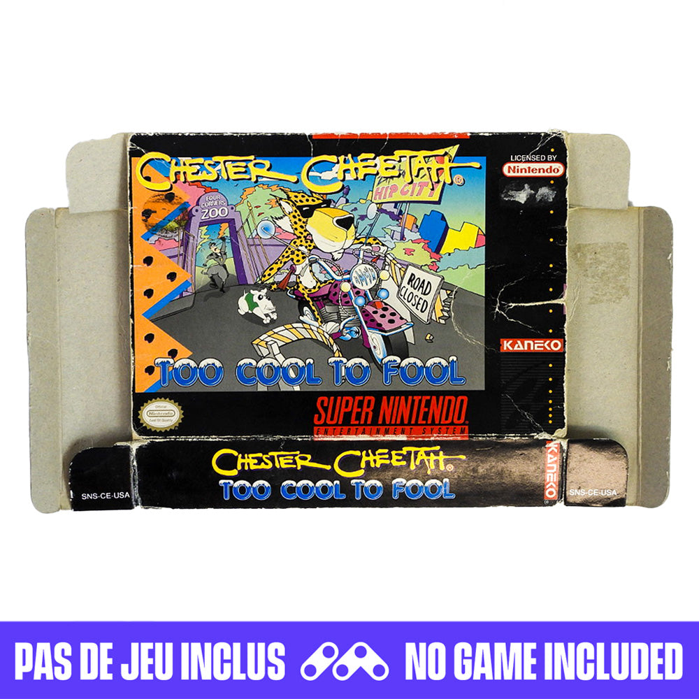 Chester Cheetah: Too Cool to Fool [Box] (Super Nintendo / SNES)