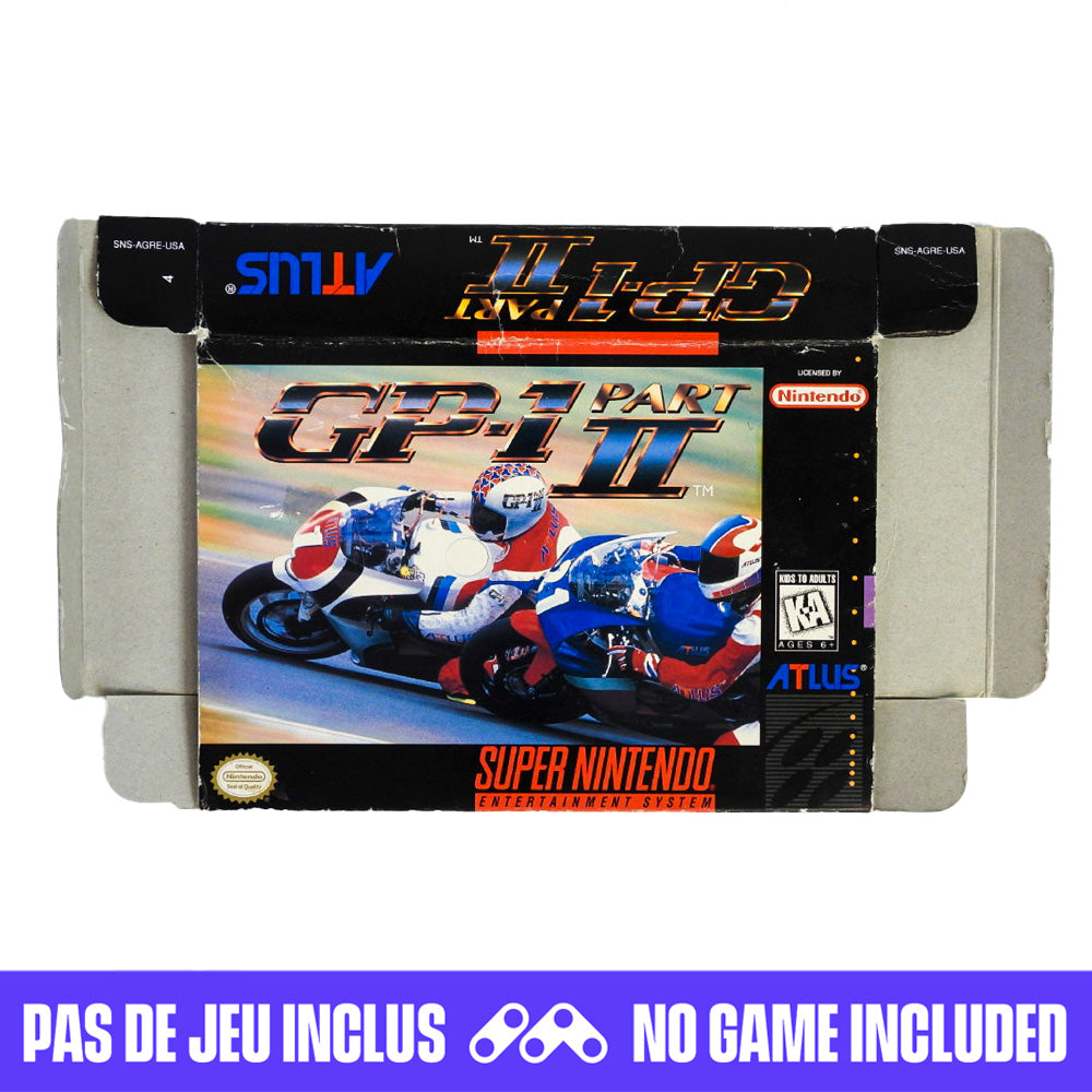 GP-1 Part II 2 [Box] (Super Nintendo / SNES)