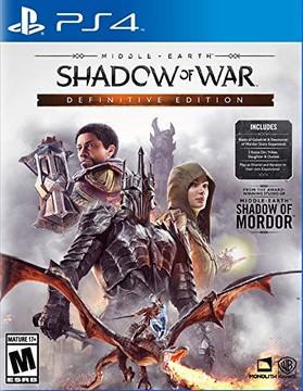 Middle Earth: Shadow Of War [Definitive Edition] (Playstation 4 / PS4)