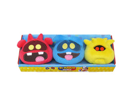 Ensemble De 3 Peluches Virus Dr. Mario World [Little Buddy]