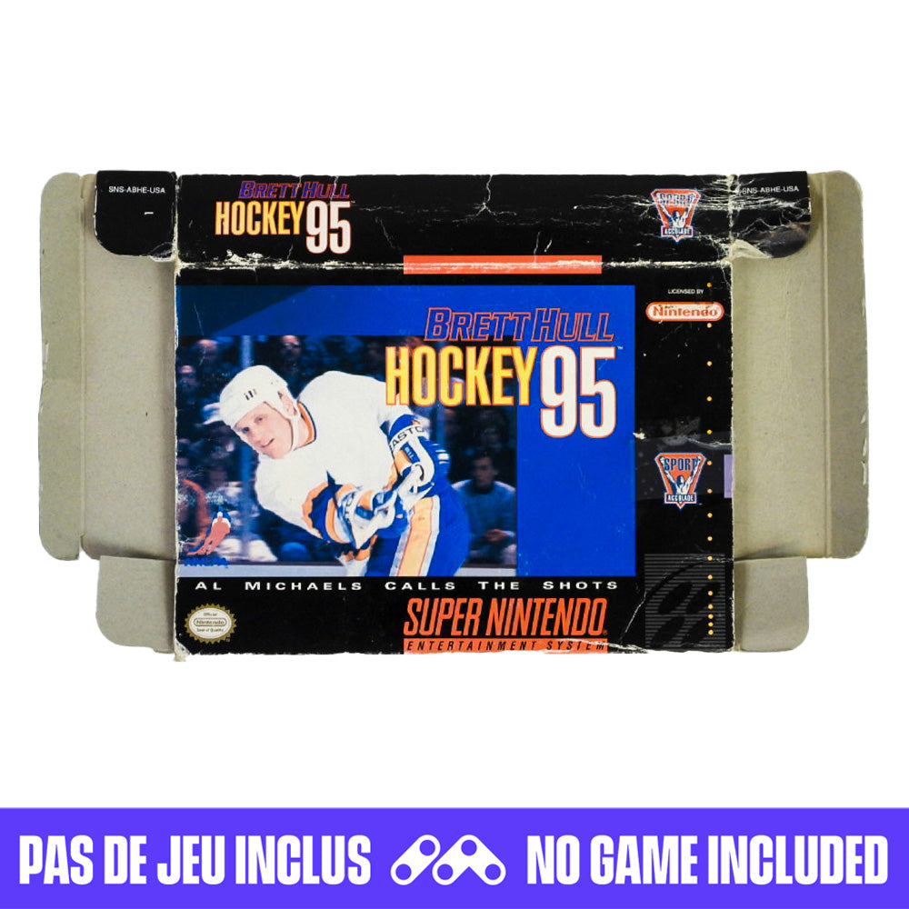 Brett Hull Hockey '95 [Box] (Super Nintendo / SNES)