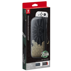 Carrying Case & Screen Protector [The Legend Of Zelda: Tears of the Kingdom] (Nintendo Switch)
