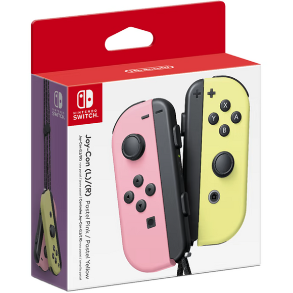 Joy-Con Pastel Pink & Yellow (Nintendo Switch)