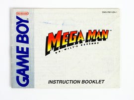 Mega Man: Dr Wily's Revenge [Manual] (Nintendo Game Boy)