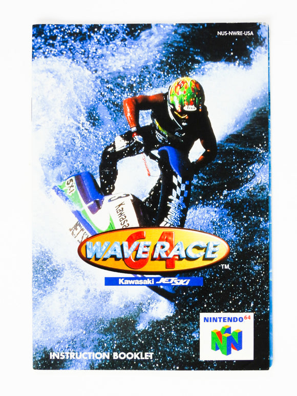 Wave Race 64 [Manual] (Nintendo 64 / N64)