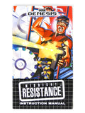 Midnight Resistance [Manual] (Sega Genesis)