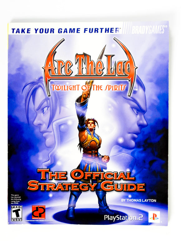 Arc The Lad: Twilight Of The Spirits [BradyGames] (Game Guide)