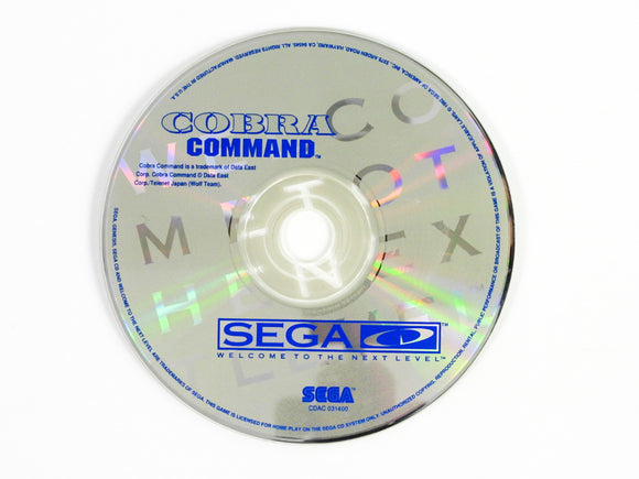 Cobra Command Letters Cobra Command (Sega CD) – RetroMTL