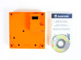 Orange Spice Game Boy Player With Startup Disc (Nintendo Gamecube)