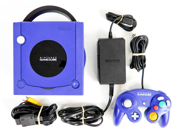 Nintendo GameCube System [DOL-101] Indigo with 1 Assorted Controller