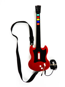 Red SG Guitar Wired Controller [Guitar Hero] (Playstation 2 / PS2)