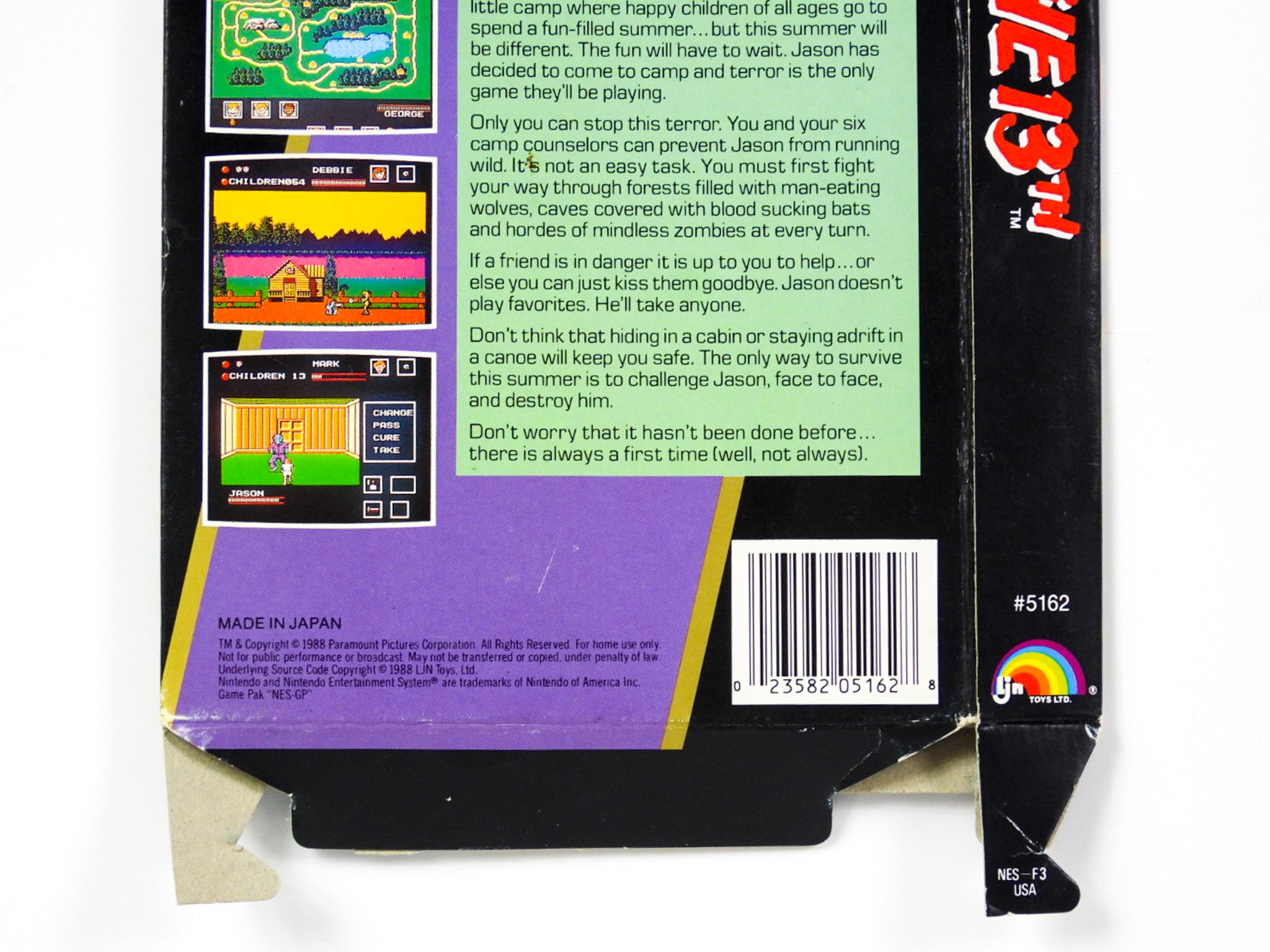 Friday The 13th [Box] (Nintendo / NES) – Retro MTL
