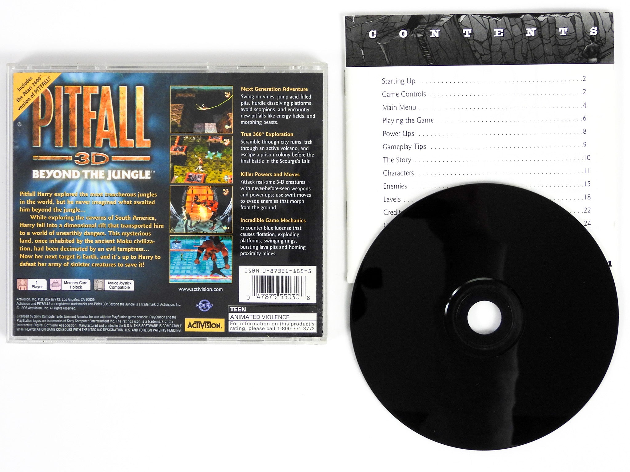 Ptfall 3D: Beyond the Jungle Playstaton - Prx - Photo - Présentaton Ptfall 3D: Beyond the Jungle Playstaton - Prx - Photo - Présentaton