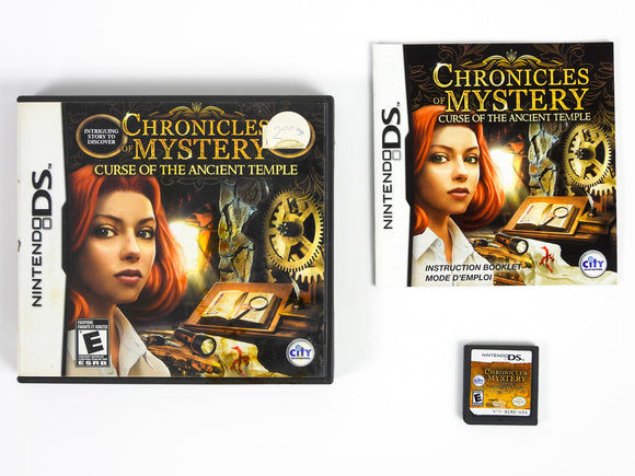 Chronicles Of Mystery: Curse Of The Ancient Temple (Nintendo DS)
