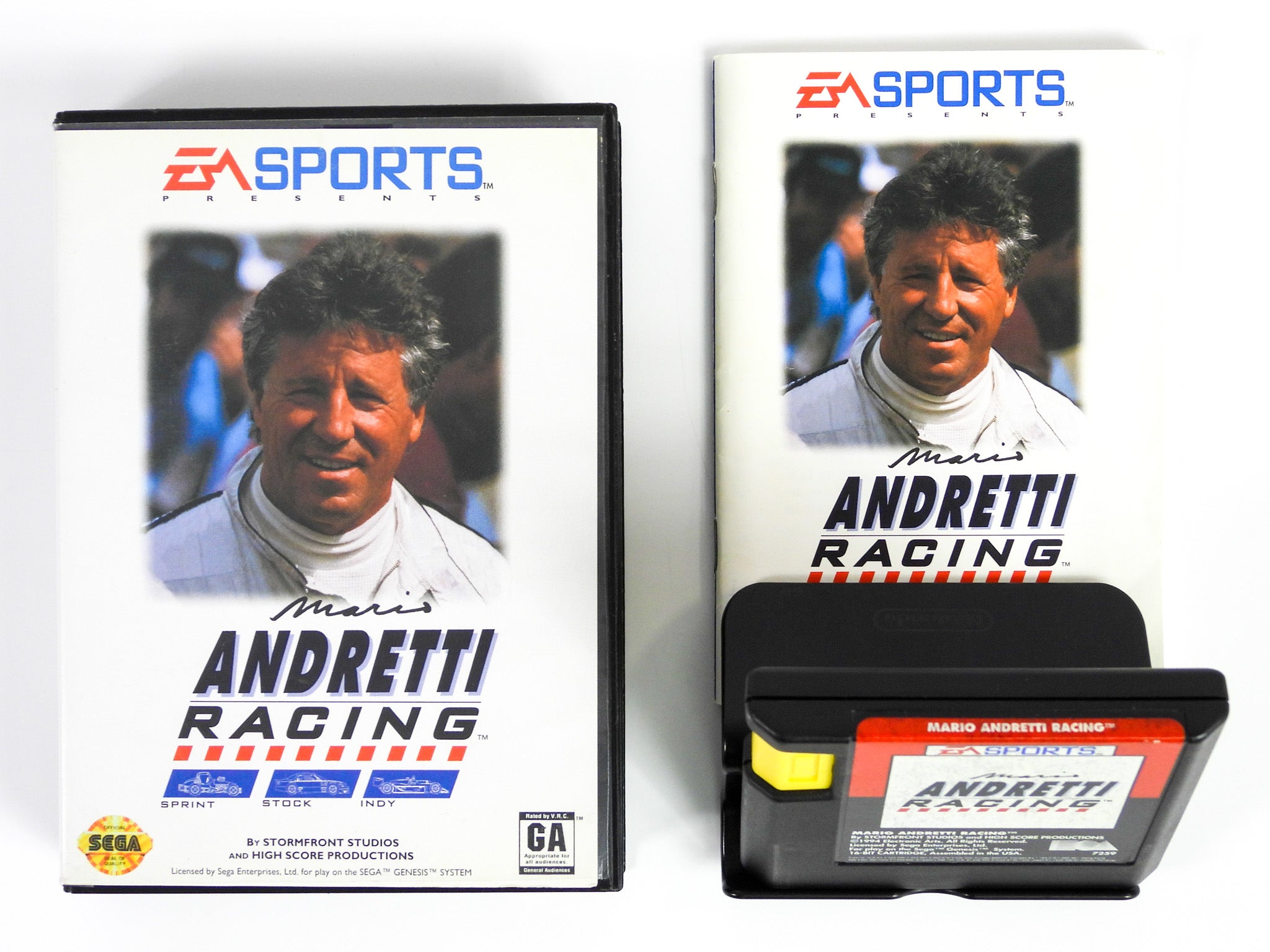 Mario Andretti Racing (Sega Genesis) – Retro MTL