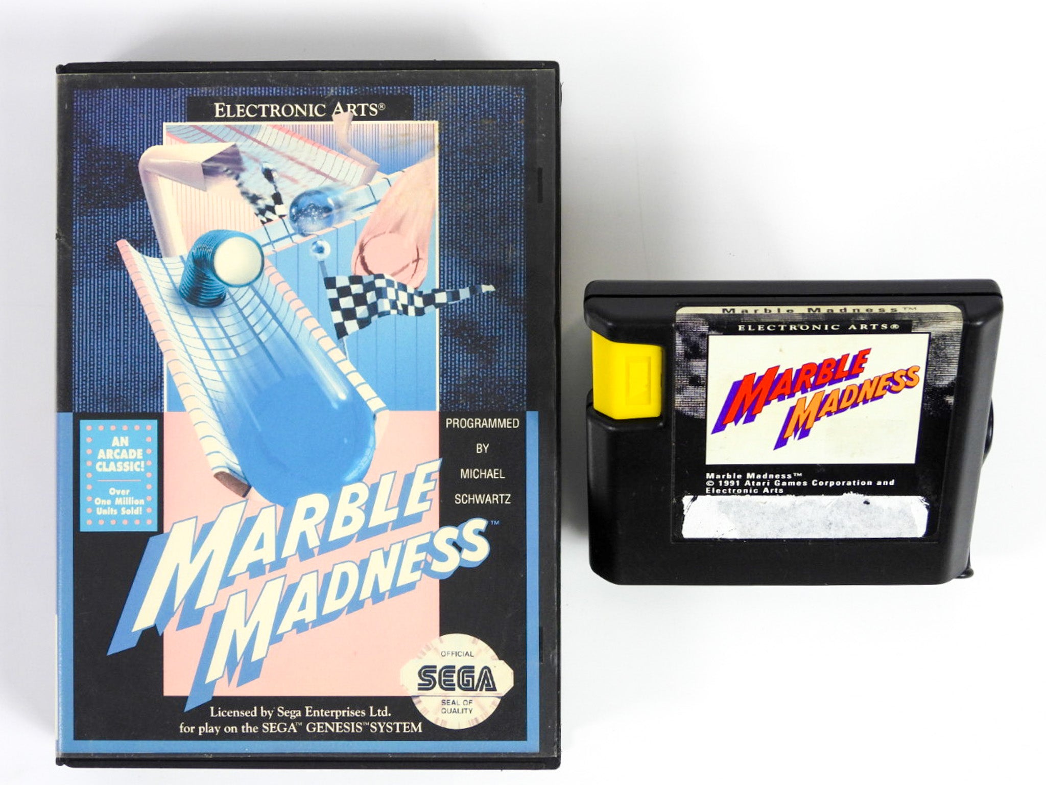 Ficha Técnica de Marble Madness para Sega Mega Drive - Genesis | Museo Ficha Técnica de Marble Madness para Sega Mega Drive - Genesis | Museo