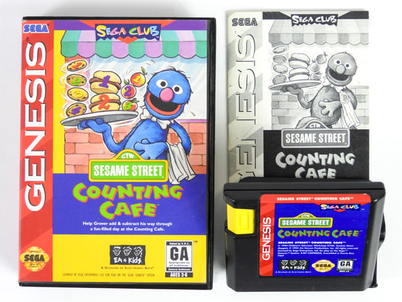 Sesame Street Counting Cafe (Sega Genesis)