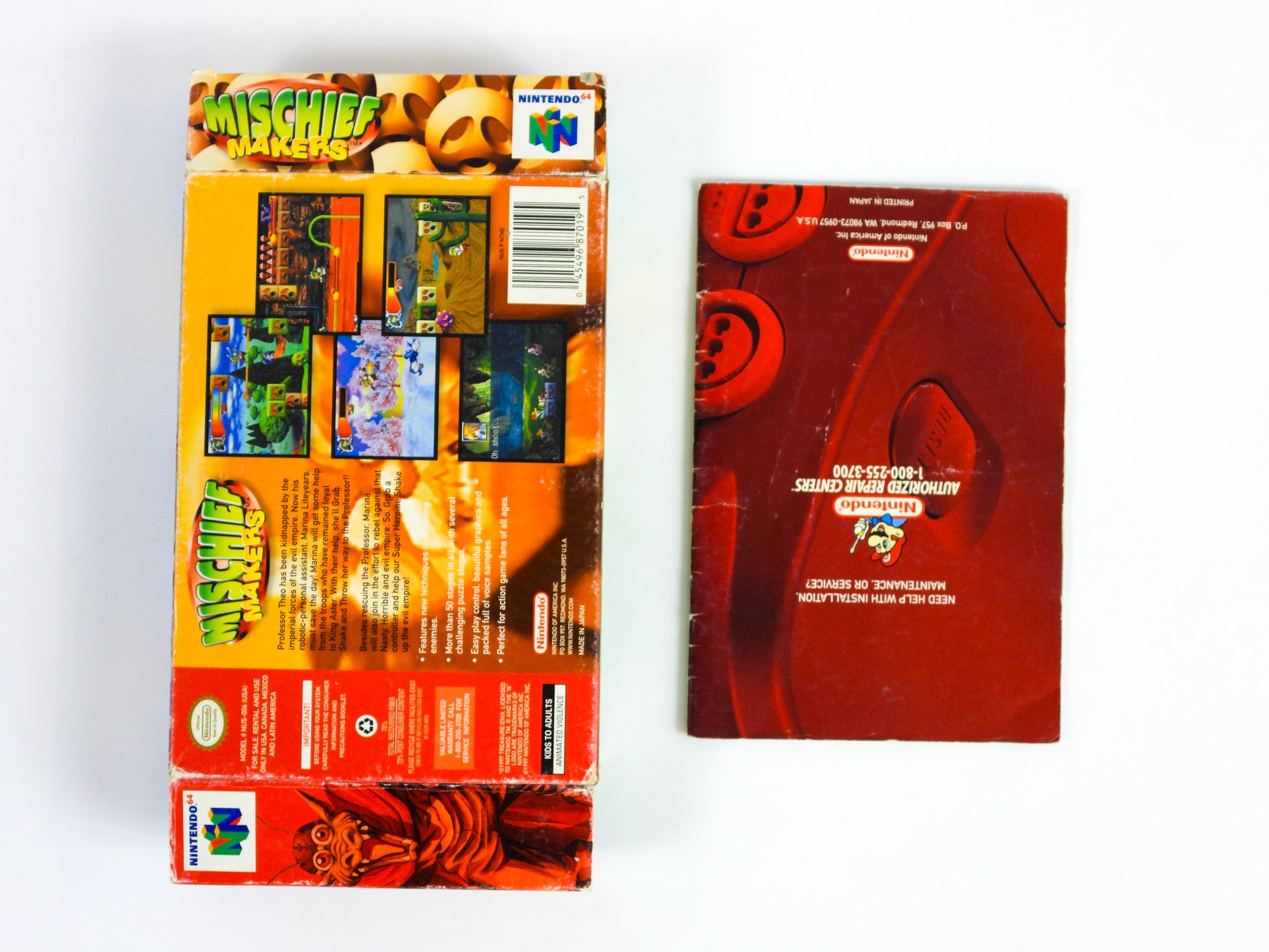 Mischief Makers [Box] (Nintendo 64 / N64) – Retro MTL