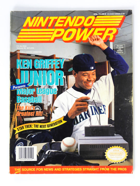 Ken Griffey Junior [Volume 59] [Nintendo Power] (Magazines)