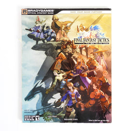 Final Fantasy Tactics: The War Of The Lions [BradyGames] (Game Guide)
