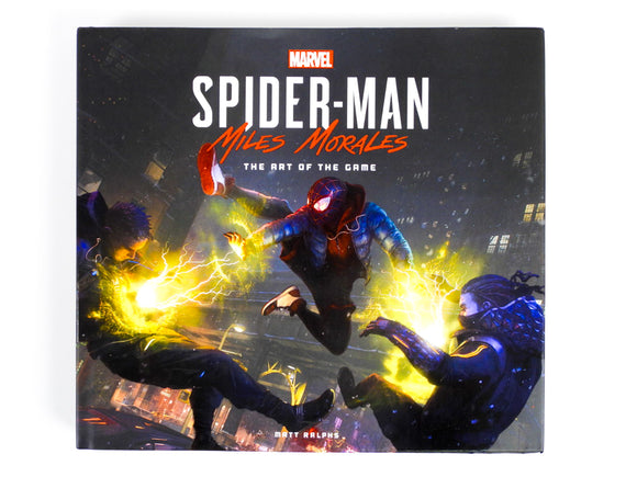 Marvel Spider-Man Miles Morales The Art of the Game [titan books] (Art Book)