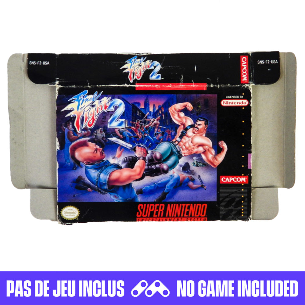 Final Fight 2 [Box] (Super Nintendo / SNES)