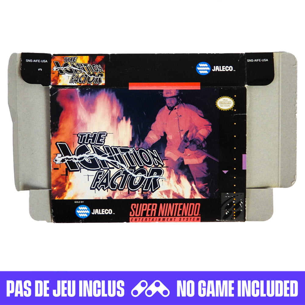 The Ignition Factor [Box] (Super Nintendo / SNES)