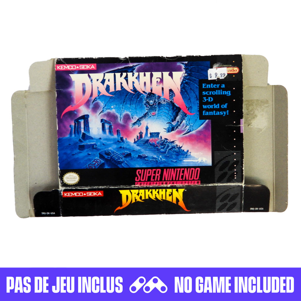 Drakkhen [Box] (Super Nintendo / SNES)