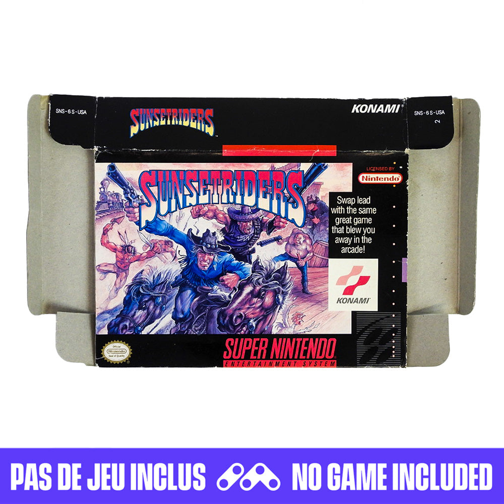 Sunset Riders [Box] (Super Nintendo / SNES)