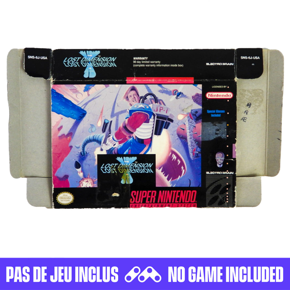 Jim Power: The Lost Dimension [Box] (Super Nintendo / SNES)