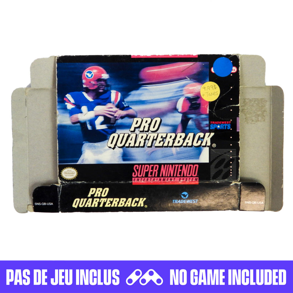 Pro Quarterback [Box] (Super Nintendo / SNES)