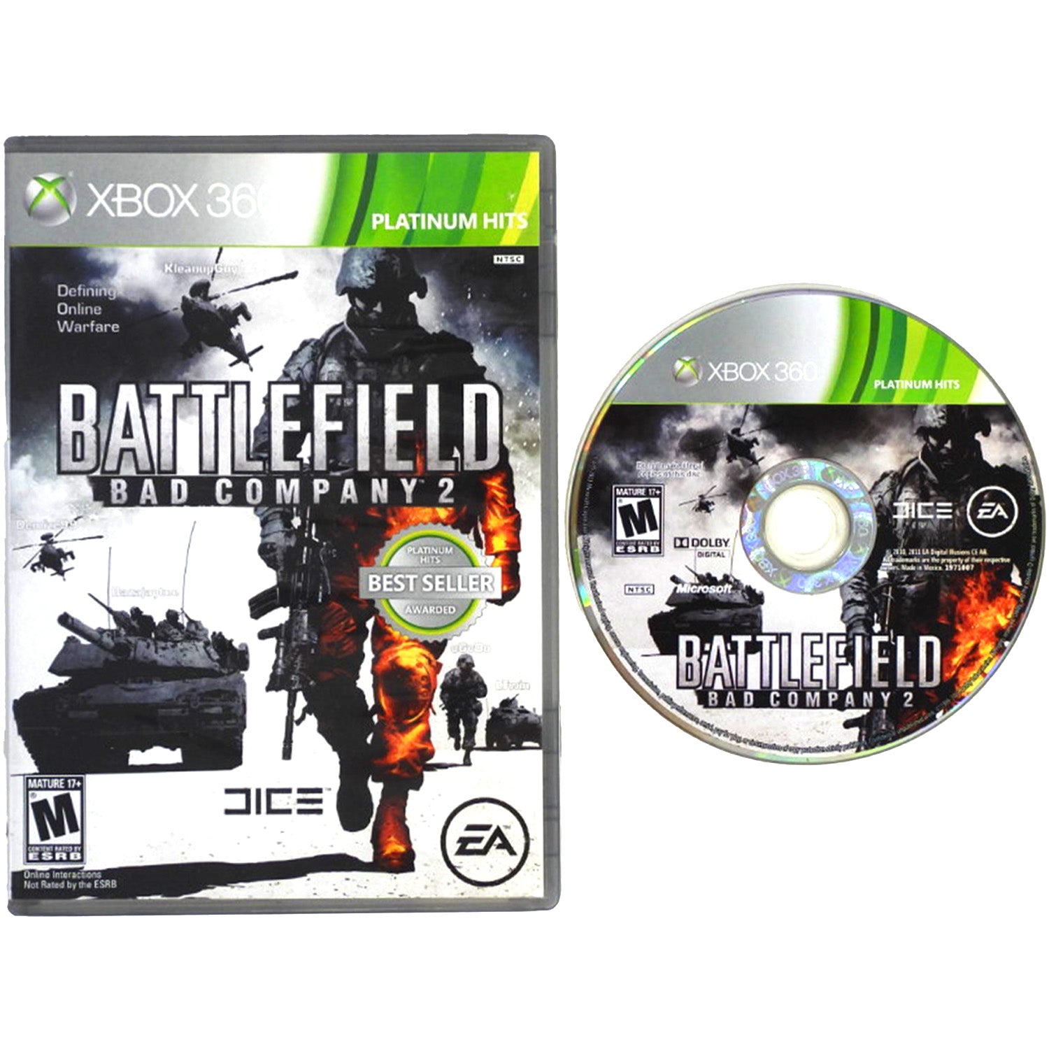 Battlefield: Bad Company 2 [Platinum Hits] (Xbox 360)