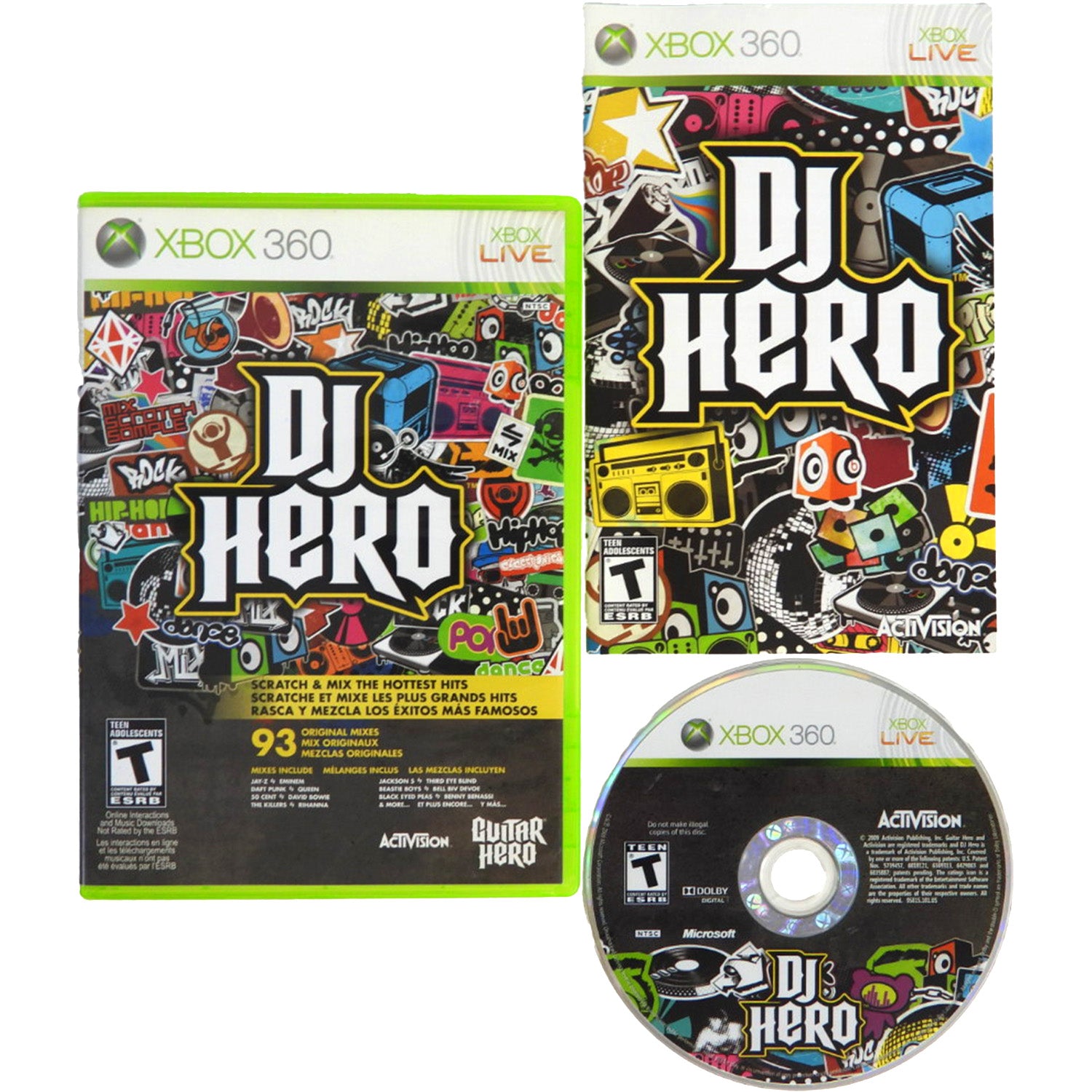 DJ Hero [Game Only] (Xbox 360)