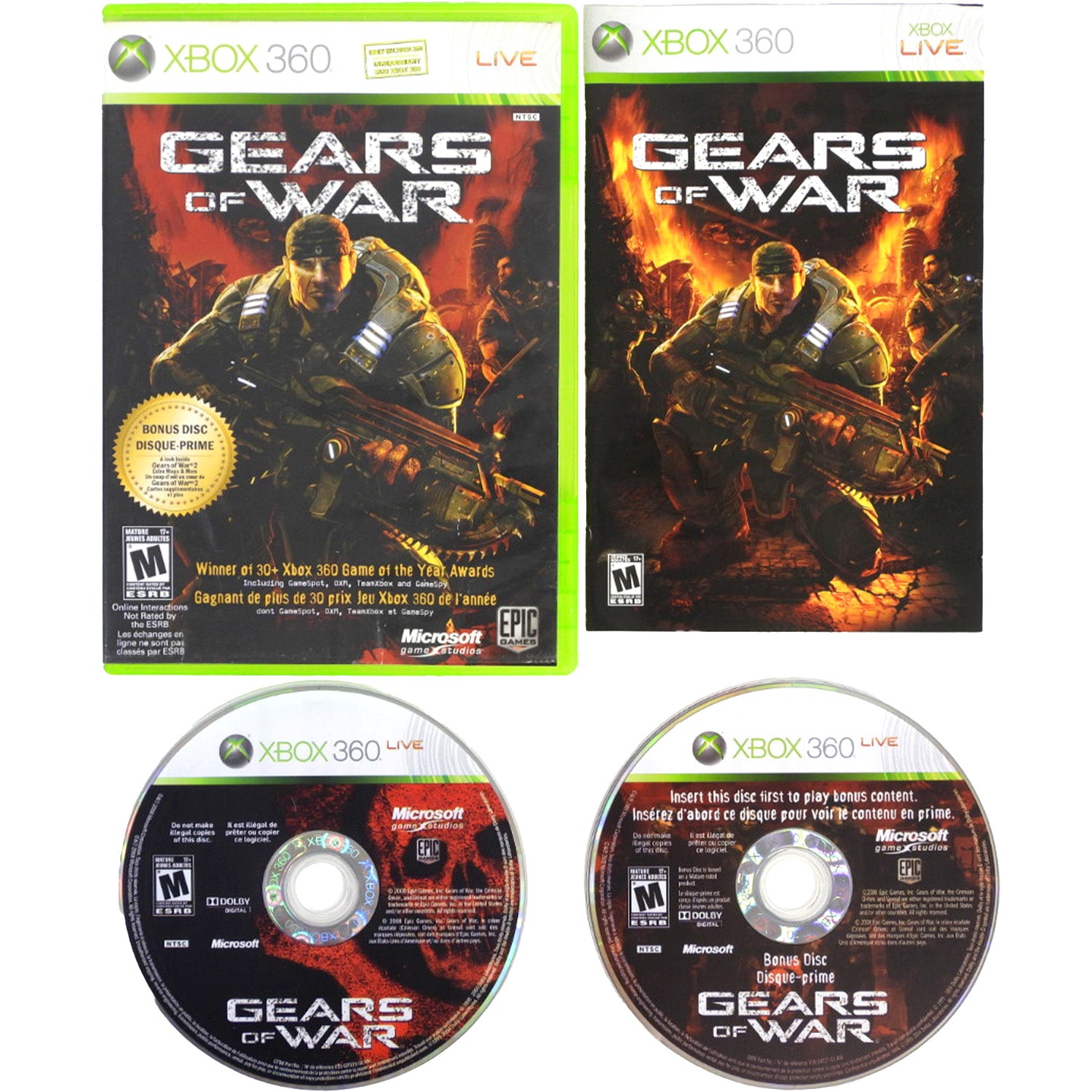Gears Of War [Two Disc Edition] (Xbox 360)