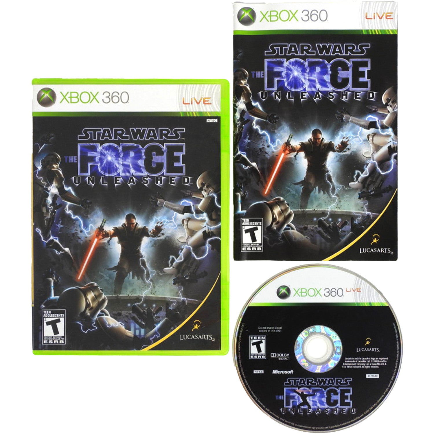 Star Wars The Force Unleashed (Xbox 360)